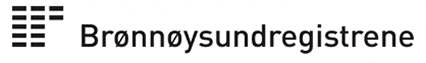 Company logo for Brønnøysundregistrene